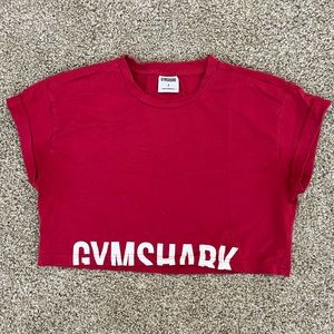 Gymshark Fraction Crop Top - Pink size small